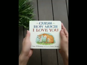 LILGLEE Guess How Much I Love You 24 pages For ages 1 to 3 Board Books for Toddler and Baby Childrens Picture Board Book