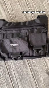 Tapaxco Tas Dada Pria Tas Rompi Brandon Chestbag Casual Local Brand Cordura