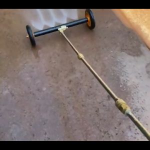 Pressure Washer Undercarriage Cleaner Under Car Water Broom with 2 Pieces Extension Wand 4000 PSI