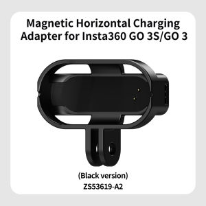 For Insta360 Go 3 3S Tripod Stabilizer Holder Charging Mount Magnetic Housing Case Protective Frame Thumb Camera Stand Bracket