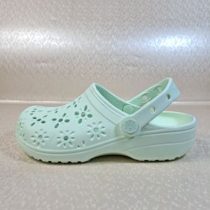 Sandal Crocs Classic Floral Clog Cut Out Women