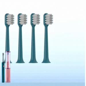 หัวแปรงสีฟันไฟฟ้า Imbomsi Q-05/Y2/U1 ฆ่าเชื้อ UV ทำความสะอาดลึก 4 ชิ้น ขนแปรงสีฟันระดับกลาง