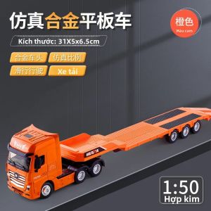 Mô Hình Xe Tải Ben Hợp Kim Tỷ Lệ 1/50 Huina Đồ Chơi Thu Nhỏ Kỹ Thuật Dành Cho Trẻ Em Trai