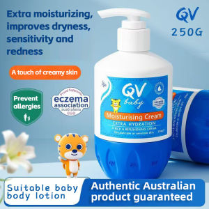 EGO Australia QV Moisturizing Baby Lotion Cream 500G Anti-Itch Body Lotion Eczema Itch Relieves Skin Irritation Dry Sensitive Skin care and bathing