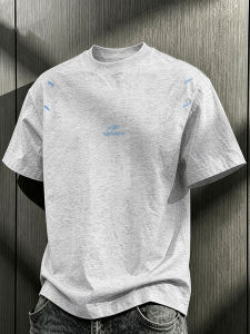 Breathable Lightweight Round Neck Short Sleeve T-shirt
