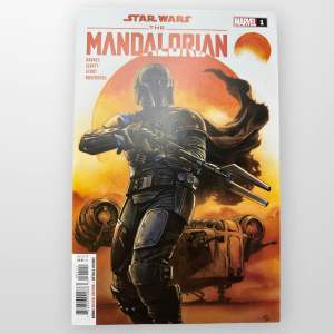 Star Wars The Mandalorian 1 A  Star Wars Published Sep 2022 by Marve l Comic book Written by Rodney Barnes. Art by Georges Jeanty. Cover by Adi Granov  40 pages full color