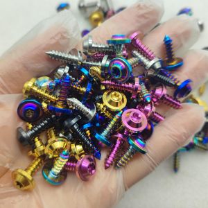 1pc titanium Self Taping Screws bolt M5x15 20 25mm 1piece price