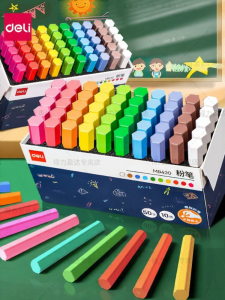 deli | Bút Chalk Màu Không Bụi Không Độc Có Thể Giặt Ổn