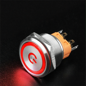 LANBOO | Metal Large Button Power Switch Ring Light