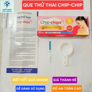 COMBO 2 HỘP QUE THỬ THAI CHIP-CHIP. NHANH. HIỆU QUẢ AN TOÀN. CÓ HỔ TRỢ CHE TÊN SẢN PHẨM.