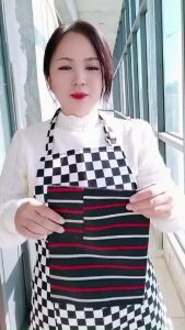 【ส่งจากกทม|พร้อมสต็อก】ผ้ากันเปื้อนครัว ผ้าหนา ผ้ากันเปื้อนทำอาหารกันน้ำ ผ้ากันเปื้อนผ้าฝ้าย ผ้ากันเปื้อนสำหรับทำอาหาร