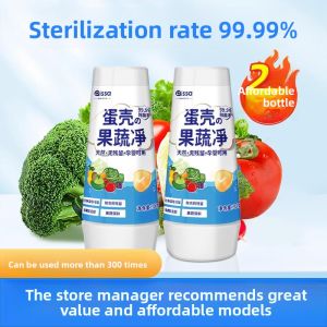 MONLEYTA | Zero Fruit Egg Shell Vegetable Cleaner Powder For Pregnant Women And Infants Fruit And Vegetable Wash Salt Residue Remover