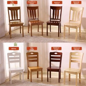 DANBIYIN | New Solid Wood Chair for Home Dining Hotel