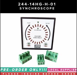 SYNCHROSCOPE 244-14HG-H-01 380-480V AC [ORIGINAL CROMPTON] [DAPAT MAG-INQUIRE BAGO MAG-ORDER PRE-ORDER LANG] FOR DIESEL GENERATORS