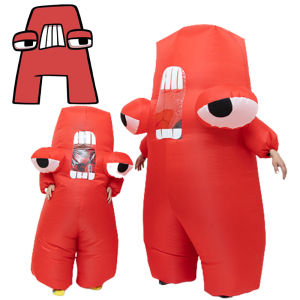 ชุดตัวอักษร F แบบพองลมสำหรับเด็ก ผู้ใหญ่ เด็กชาย เด็กหญิง ชุดคอสเพลย์ ฮาโลวีน คาร์นิวัล ปูริม วันเกิด