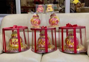 Bánh túi tiền phong thuỷ/ Vật phẩm phong thuỷ trưng tết. Sz 9-25. Xem mô tả để đặt hàng dễ hơn