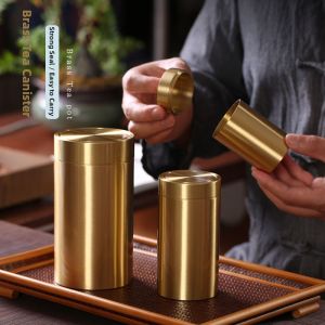 Travel Portable Metal Tea Caddy