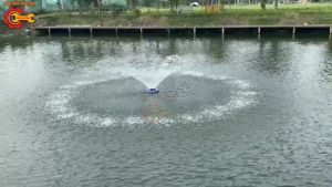 Máy bơm nước sục khí oxy hòa tan cho ao hồ nuôi cá-Công suất 2.2Kw-Đầy đủ phụ kiện-Bảo hành 12 tháng