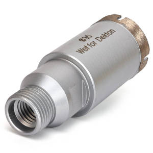 Panfreet Double Screw 1/2” Gas & M14 Diamond Granite Hole Saw CNC Diamond Core Drill Bits for Porcelain Dekton Neolith Granite