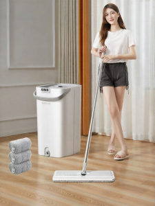 BC | Hand-free Easy Clean Mop Dry and Wet Use