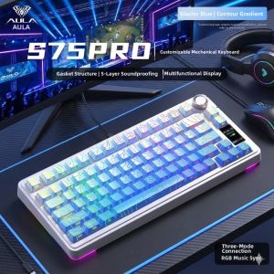 AULA | Bluetooth Wireless 3-Mode Mechanical Gaming Keyboard