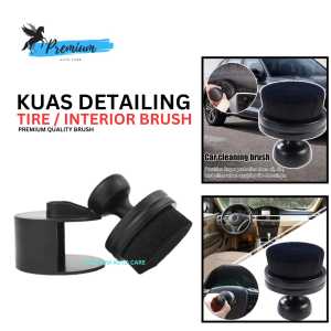 PEGASUS Premium Auto Car Kuas Detailing SOFT Tire Brush / Car Interior Brush / Kuas Detailing Semir Ban / Kuas Interior Mobil