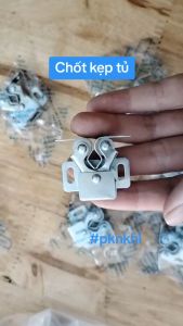 [Bịch 10 cái] Chốt kẹp tủ Fushi - Chốt sập cánh tủ chốt lò xo kẹp tủ