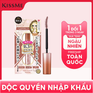 Mascara Dạng Màng Film Siêu Chống Trôi Giúp Nâng Cong Và Vuốt Dài Mi Kissme Heroine Make Long & Curl Mascara Advanced Film ( Màu Đồng Ánh Hồng 20 )