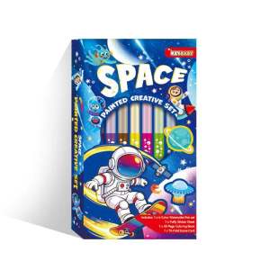 Kids travel friendly Coloring book set Ocean Unicorn Racing Dinosaur Mermaid Space activity book set birthday goodie bag Children’s Day gift