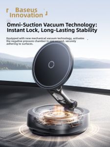 BASEUS | Wireless Charging Magnetic Car Mount