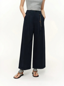DUSHU | Spring High Waist Slimming Straight Leg Casual Pants