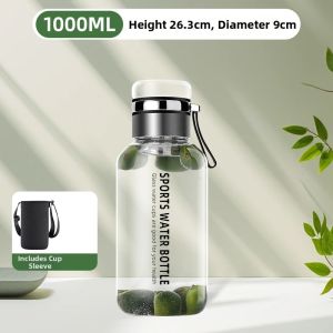 High Borosilicate Heat-resistant Portable Tea Separation Tea Cup