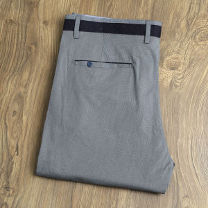 Withdraw from Cupboard OEM Goods! Cattle Goods Leak-Picking Export Mens Clothing Factory Leftover Stock Cut Label Young and Middle-Aged Houndstooth Casual Long Pants
