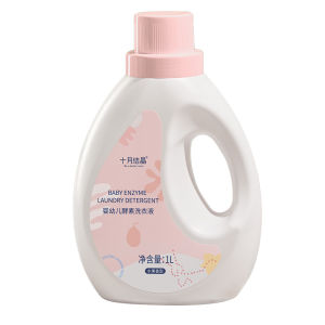 October Crystal Baby Laundry Liquid Natural Soap Solution for Newborn And Infant Children Special Baby Laundry Detergent 1L*4