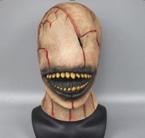 หน้ากากผีสยอง ไร้ดวงตา ฟันเเหลม คุณไม่มีทางรู้ได้เลยว่าเขามองคุณอยู่ [ ghost without eyes ]