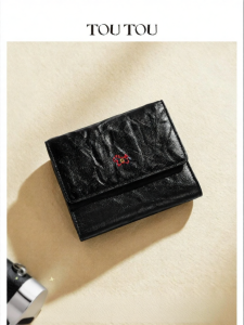 TOUTOU | Gift Genuine Leather Wallet Card Holder Passport Organizer