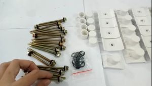 Caping Roof Seal white Atap Ecoroof UPVC /20pcs baut untuk atap