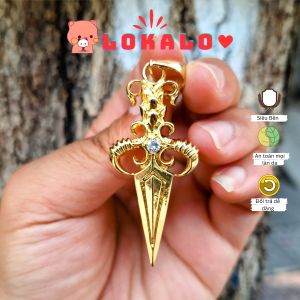 Mặt dây chuyền kiếm quỷ đeo đẹp ngầu cực chất Lokalo 21.5.2024