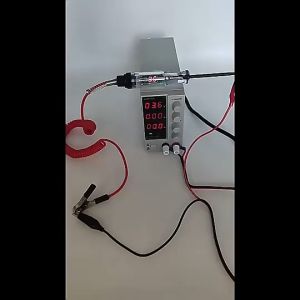 Bút thử điện ô tô màn hình hiển thị đèn ledđiện áp từ 3V đến 36Vdây lò xo kéo dài 1.8m