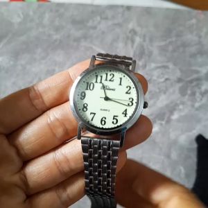 Đồng hồ nam POLARIS mắt dạ quang second hand si nhật- đã qua sử dụng