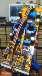 Power Class D fullbridge D2k5 full fitur 90VDC CT dan 130VDC CT