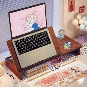 evesigar | Adjustable Elevating Computer Stand Notebook Desk Support Multiple Level Riser