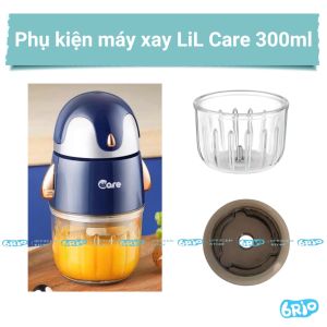 Cối Thủy Tinh thay thế cho máy xay LiL Care 0.3L