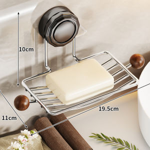 MENGBINFEN | Suction Wall Mount Soap Rack