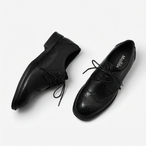 MIOLLIBARN | Vintage Lace-up Brogue Shoes Womens Flats Oxford