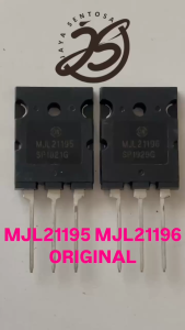 MJL21195 MJL21196 ASLI ORIGINAL MERK ON MJL21195-21196 (1SET) mjl 21195 MJL 21196 Transistor 250V 200W Suku Cadang Elektrik Berkualitas Set Lengkap Mjl21195 Mjl21196 - Lazada
