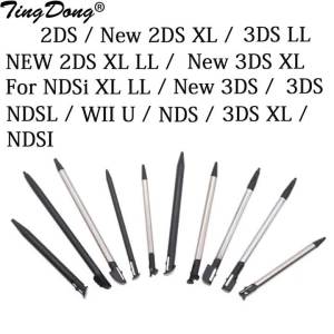 1-10PCS Metal Telescopic Stylus Plastic Stylus Touch Screen Pen for 2DS 3DS New 2DS LL XL New 3DS XL For NDSL DS Lite NDSi NDS