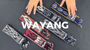 Aksesoris Tenun Lokal: Ikat Kepala Wayang & Syal Tenun