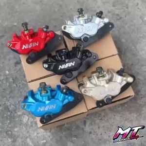 ปั้มนิชชิน 2 พอต+ขาจับปั้ม มิเนียม+สายเบรคSwitแท้ ใส่เวฟ100/125r-s-บังลม/110i/125i ปลาวาฬ-led/โซนิค-แดช