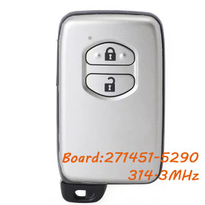 KEYECU 271451-5290 314.3MHz Remote Key Fob for Toyota Land Cruiser Prado 2010 2011 2012 2013 2014 2015 2016 2017 HYQ14ACX